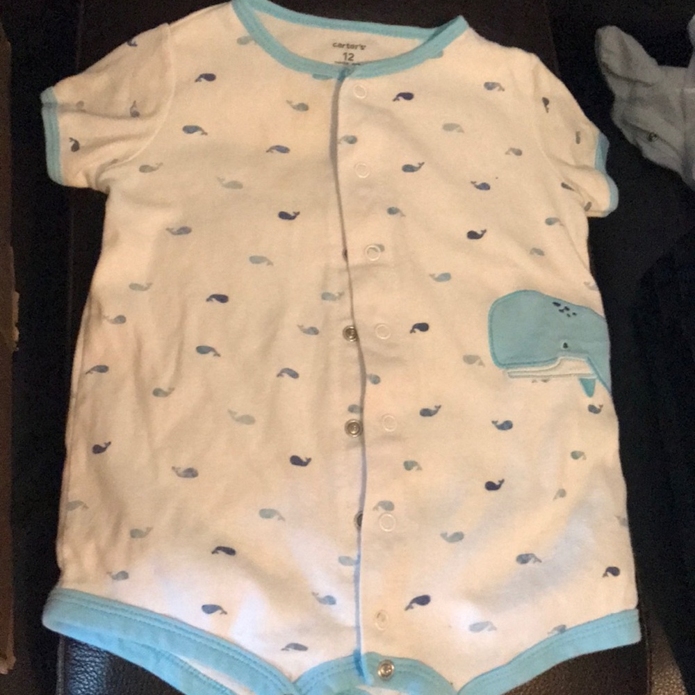 Whale romper